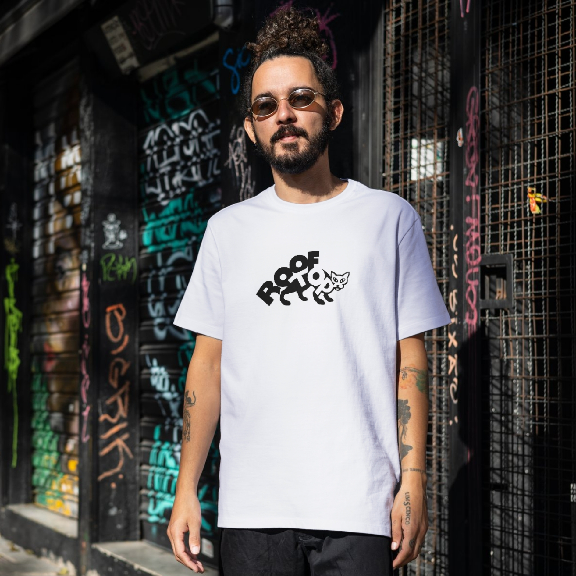 ROOFTOP unisex organic cotton Tees